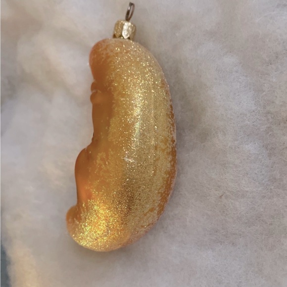 EUC Vintage Cristopher Radko “Moon Beam Golden Crescent” Ornament (RARE) - Picture 5 of 7